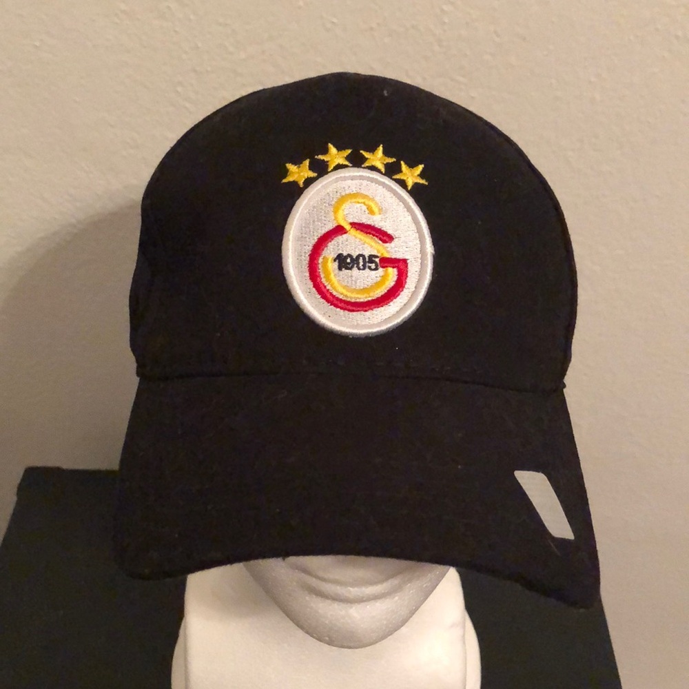 Strapback Euroleague Galatasaray Adjustable Black Baseball Cap Hat 1905